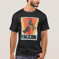 Falcão Retro Vintage Falconry com Hawk e Eagle