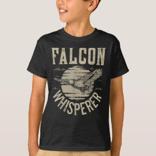 Camiseta Falcon Whisperer Hunting Vintage Falconry Hunter