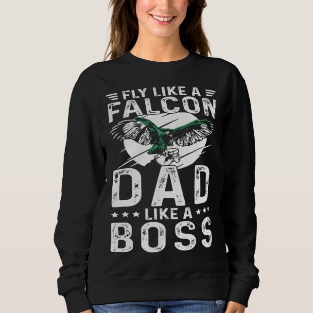 Camiseta Falconer Dad Falconry Like a Boss (Frente)