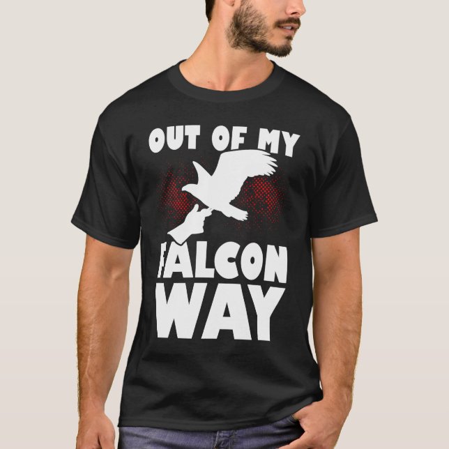 Camiseta Falconer Falcon Hunter Falconer Tracker Duck Hunte (Frente)