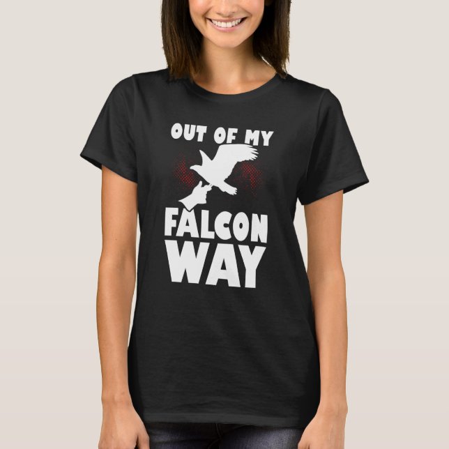 Camiseta Falconer Falcon Hunter Falconer Tracker Duck Hunte (Frente)