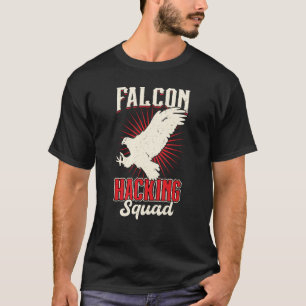 Camiseta Falconry Falcon Hacking de Falcão