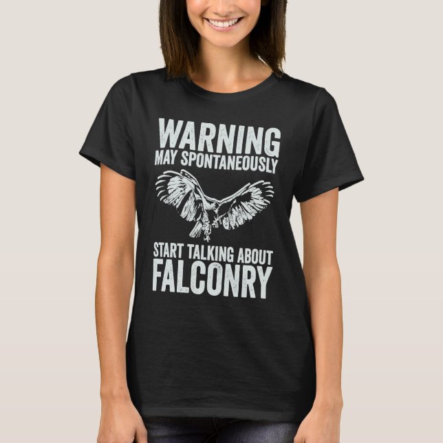 Camiseta Falconry  Falconer (Frente)