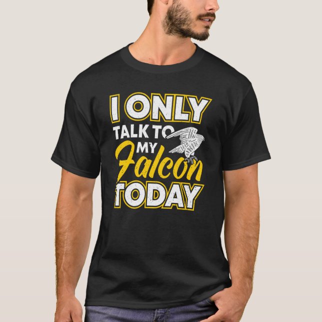 Camiseta Falconry Falconer Bird ornithology austringer (Frente)
