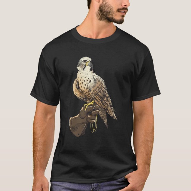 Camiseta Falconry Glove Falconer Falconry (Frente)