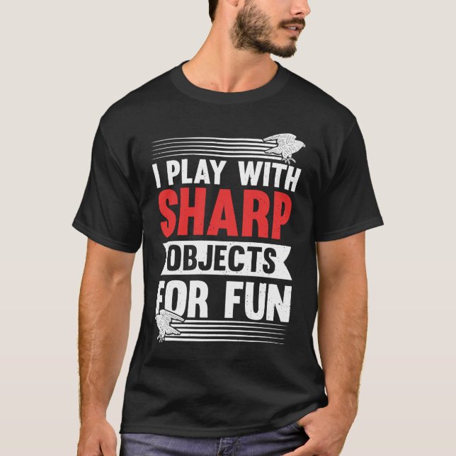Camiseta Falconry Sharp Objects Falconer Bird ornithology a (Frente)