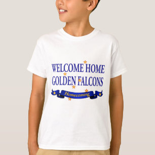 Camiseta Falcons dourados Home bem-vindos