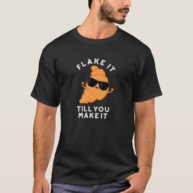 Camiseta Fale Até Que Você Torne Engraçada Pedra Escura BG (Frente)