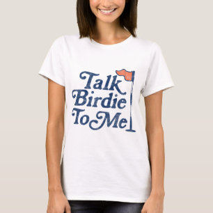 Camiseta Fale Birdie Comigo Golf Engraçado