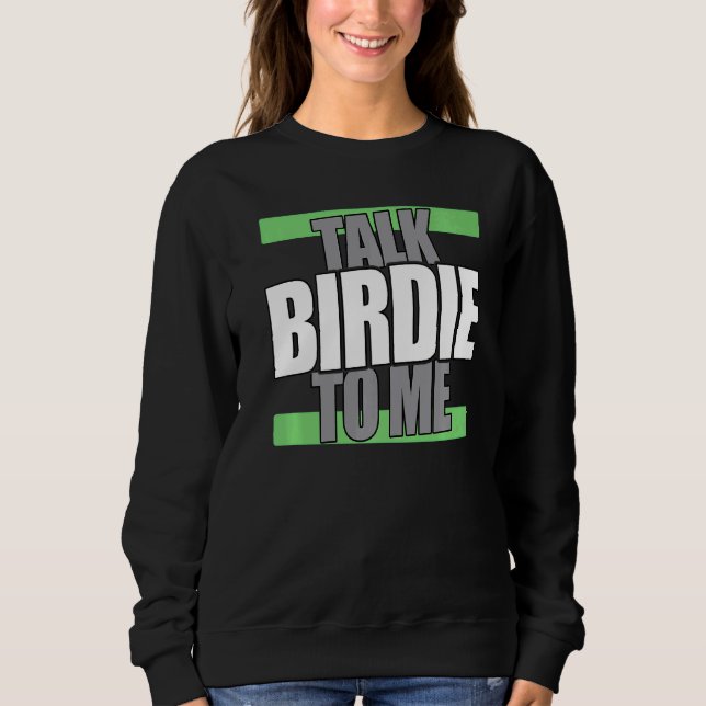 Camiseta Fale Birdie Comigo Jogador De Golfe (Frente)