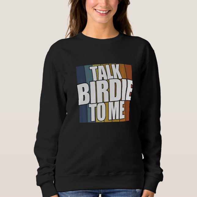 Camiseta Fale Birdie Comigo Jogador De Golfe (Frente)