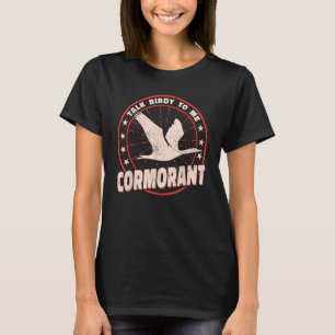 Camiseta Fale Birdy Comigo excelente preto Cormorant Bir