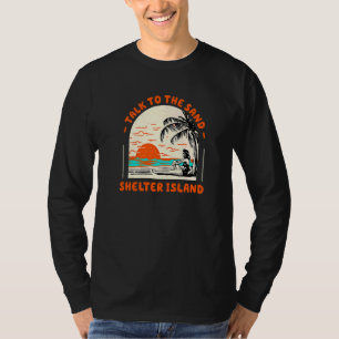 Camiseta Fale Com A Ilha Sand Shelter Beach, Nova York Oce