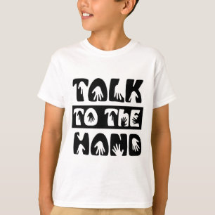 Camiseta Fale Com A Mão