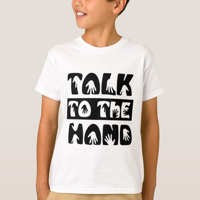 Camiseta Fale Com A Mão (Frente)