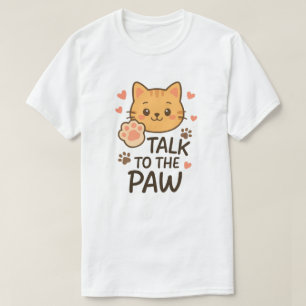 Camiseta Fale com a pata