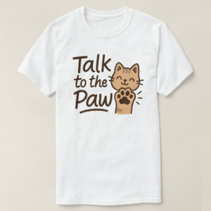 Camiseta Fale com a pata