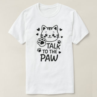 Camiseta Fale com a pata