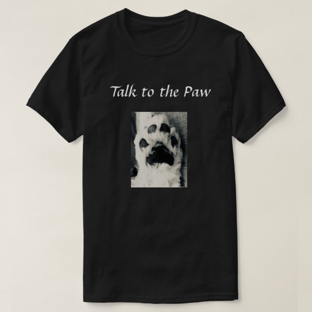 Camiseta Fale com a Paw (Frente do Design)