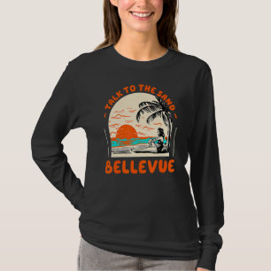 Camiseta Fale Com A Praia Sand Bellevue Washington Ocean S