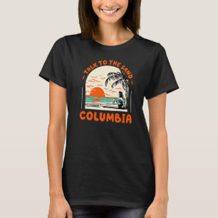 Camiseta Fale Com A Praia Sand Columbia South Carolina Oce