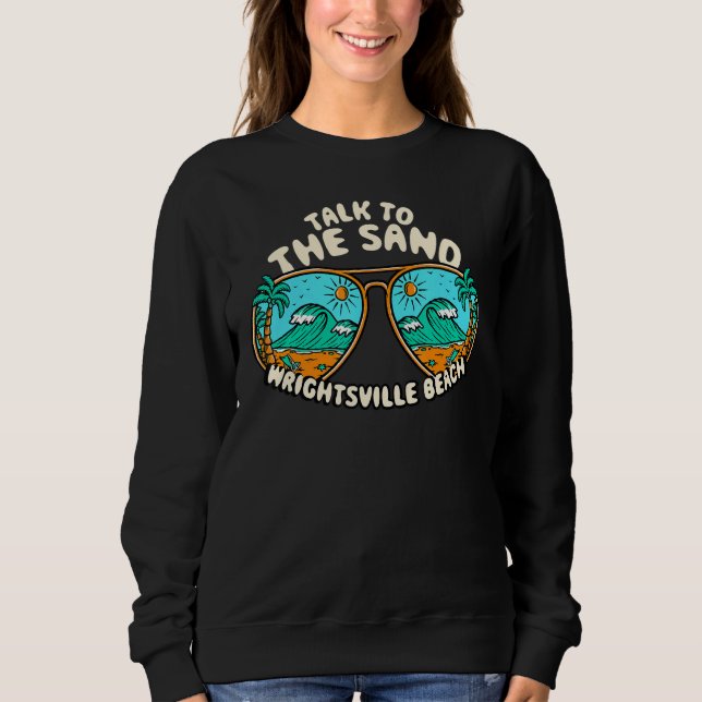 Camiseta Fale Com A Praia Sand Wright tsville Summer North  (Frente)