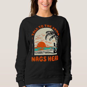 Camiseta Fale Com A Sand Nags Head Beach North Carolina Oc