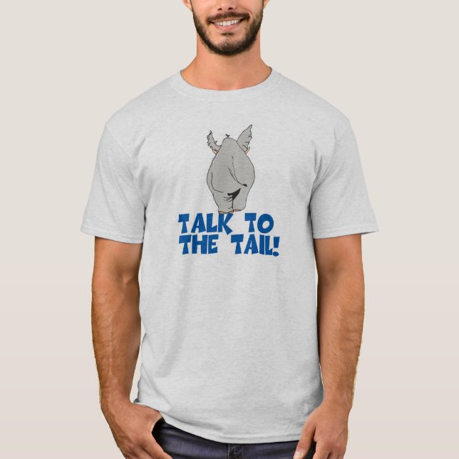 Camiseta Fale com o Elefante da Cauda (Frente)