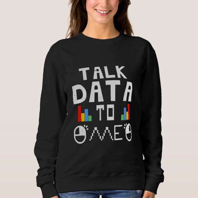 Camiseta Fale Com O Nerd De Estatísticas Me Tech 1 (Frente)