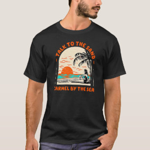 Camiseta Fale Com O Sand Carmel Do Sea Beach California