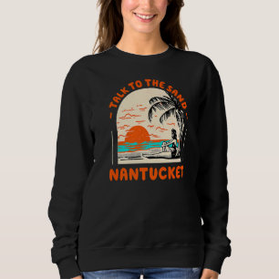 Camiseta Fale Com O Sand Nantucket Beach Massachusetts Oce