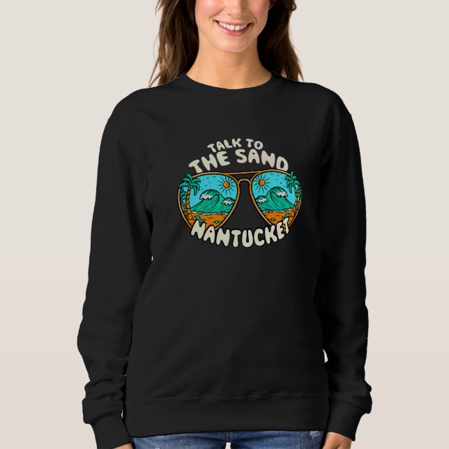 Camiseta Fale Com O Sand Nantucket Summer Massachusetts Tr (Frente)