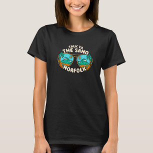 Camiseta Fale Com O Sand Norfolk Summer Virginia Tropical