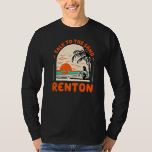 Camiseta Fale Com O Sand Renton Beach Washington Ocean Sum