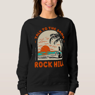 Camiseta Fale Com O Sand Rock Hill Beach South Carolina Oc