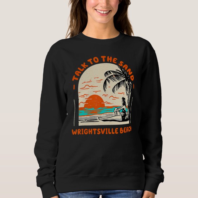 Camiseta Fale Com O Sand Wright tsville Beach Ocean North C (Frente)