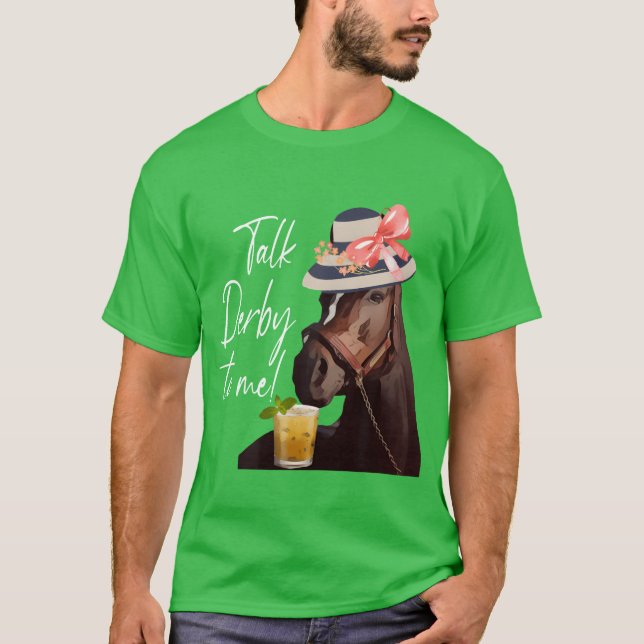 Camiseta Fale com os amigos Derbyo Me Horse (Frente)