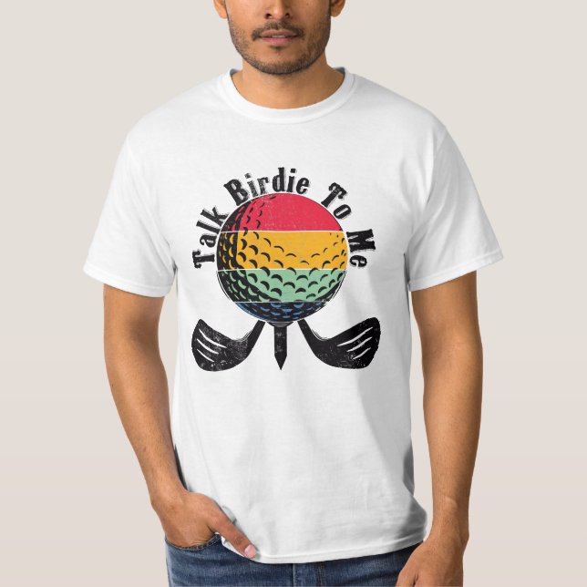 Camiseta Fale com um passarinho para mim (Frente)