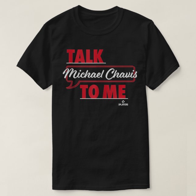 Camiseta Fale Comigo Michael Chavis (Frente do Design)