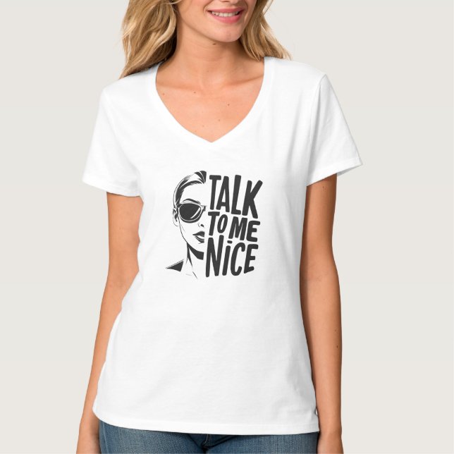 Camiseta Fale Comigo Muito Bem (Frente)
