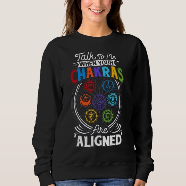 Camiseta Fale Comigo Quando As Suas Chakras Estiverem Alinh (Frente)