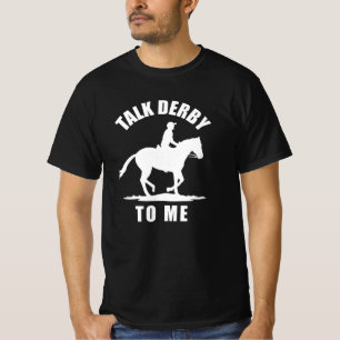 Camiseta Fale comigo sobre Derby - Corrida de Cavalos