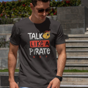 Camiseta Fale Como O Dia Pirata