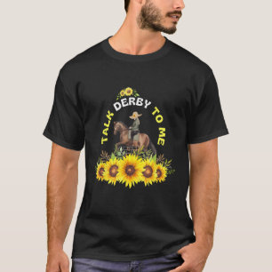 Camiseta Fale Derby Comigo Dia do Derby Cavalo Girassol Ken