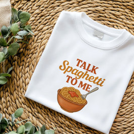 Camiseta Fale Espaguete comigo | Funerárias Comidas italian