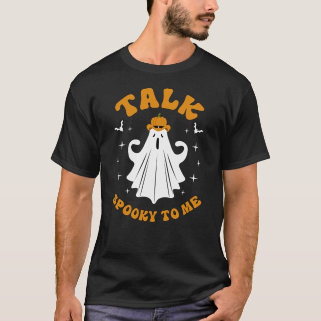 Camiseta Fale Mal Comigo Halloween (Frente)