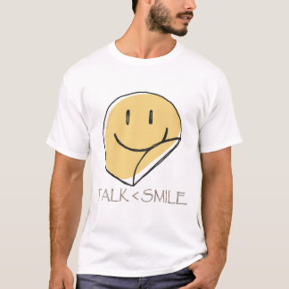 Camiseta Fale menos sorriso