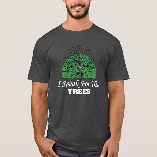 Camiseta Fale Para O Ambiente Planeta Do Dia Da Terra (Frente)