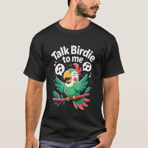 Camiseta Fale Passarinho Comigo Papagaio Tropical