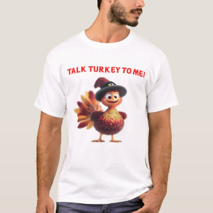 Camiseta Fale Peru Para Mim Design Divertido De Ação De Gra